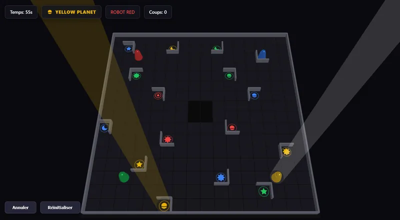 Ricochet Robot 3D